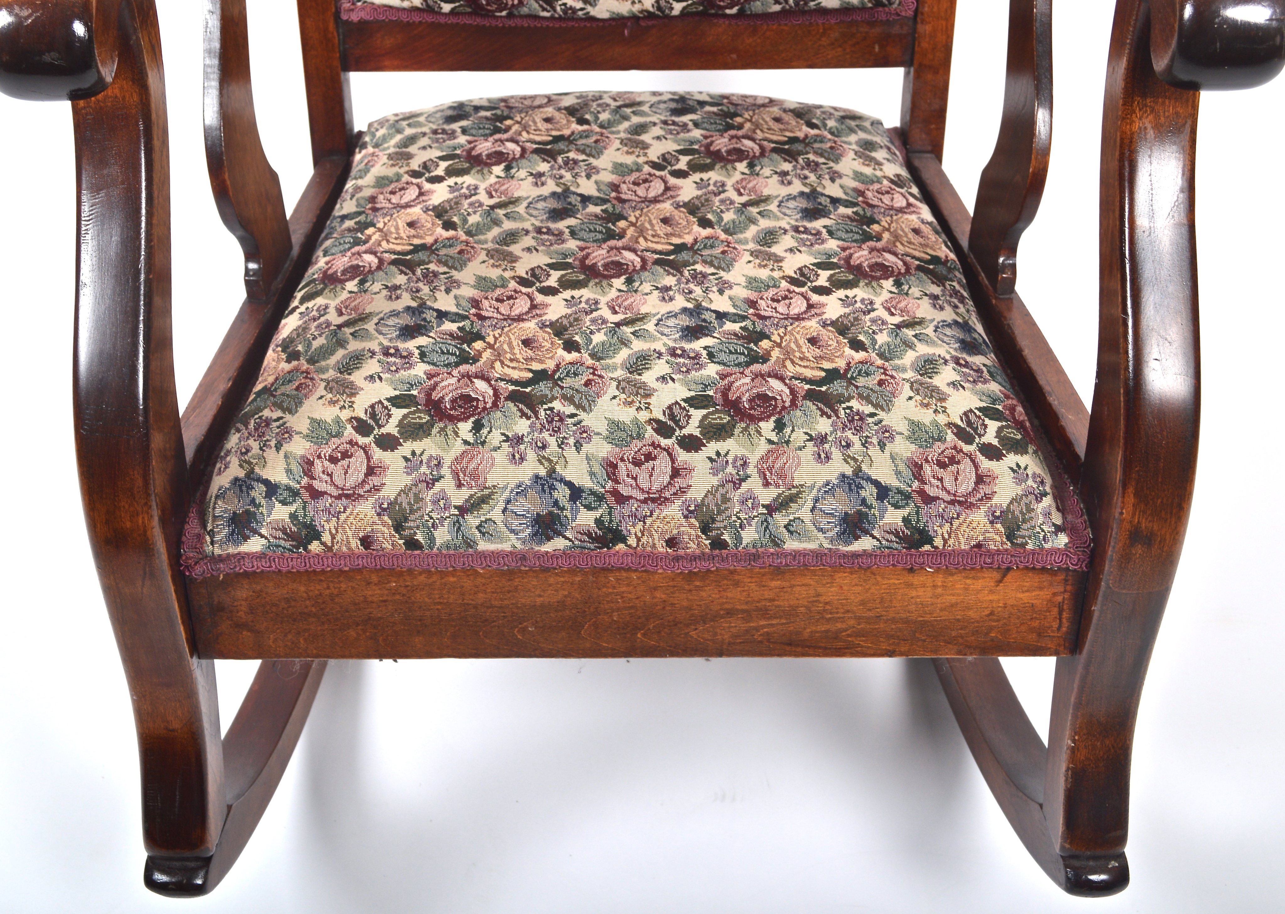 Antique American Empire Style Rocking Chair EBTH