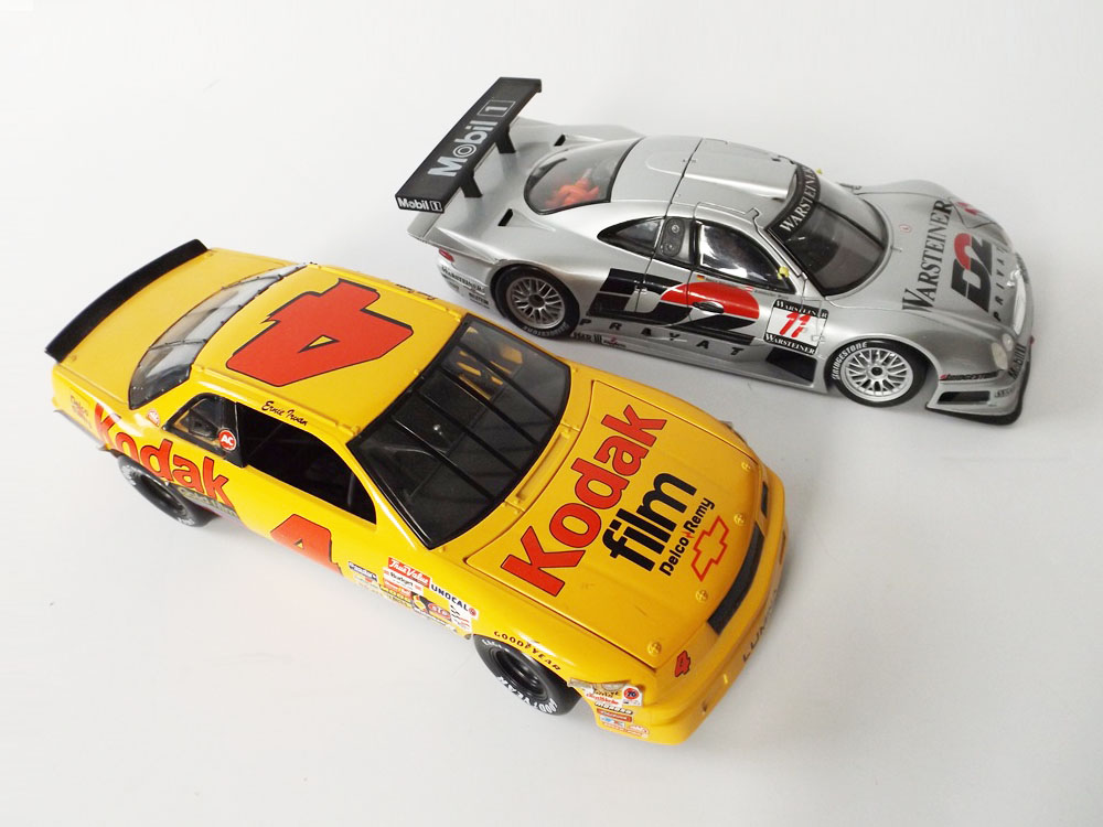 Pair of 1/18 Scale Model Race Cars EBTH