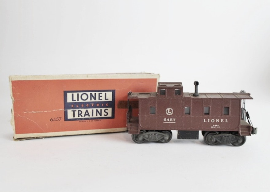 Lionel Post War"O" Scale #6457 Caboose : EBTH