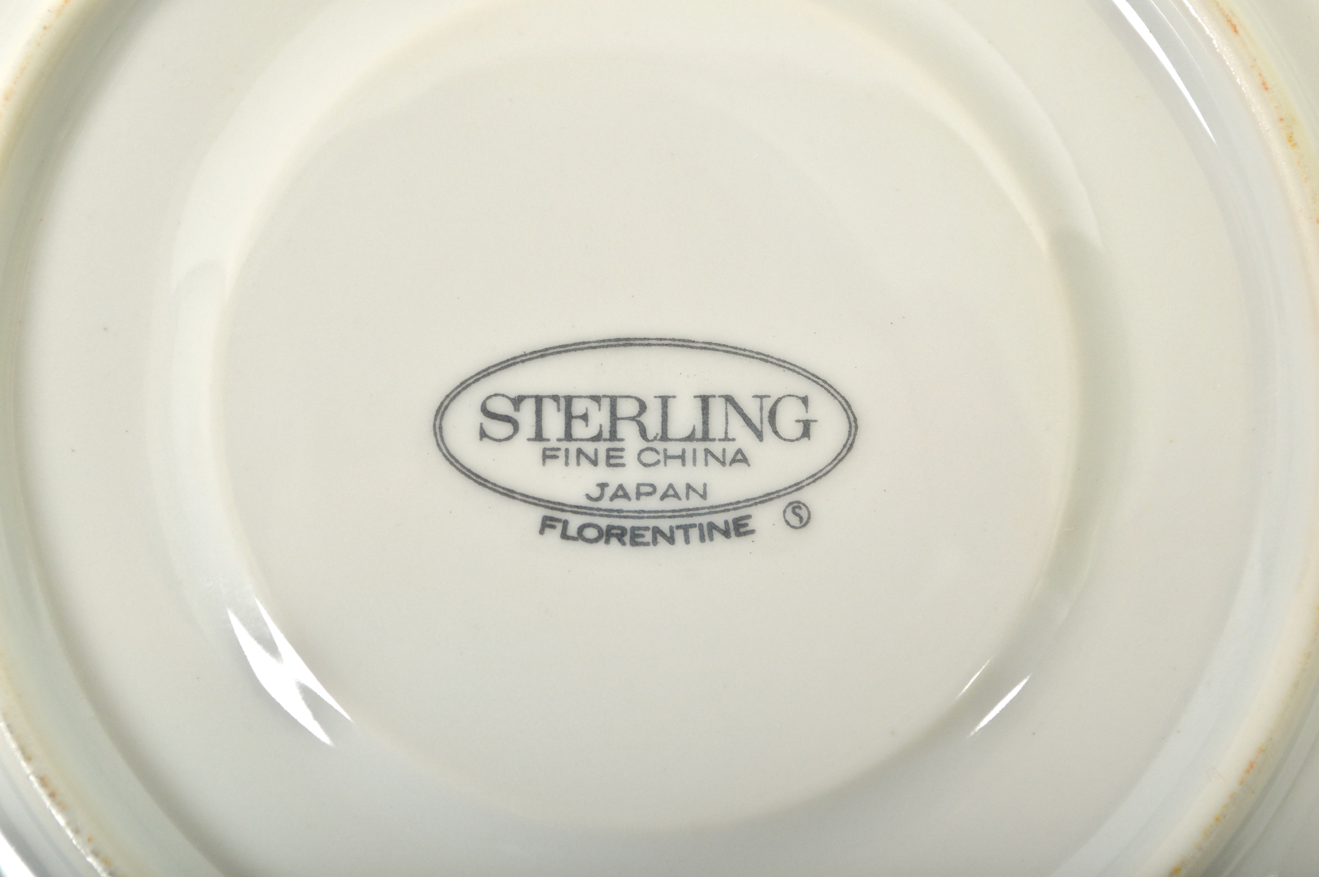 Florentine Sterling Fine China Dinnerware Set EBTH