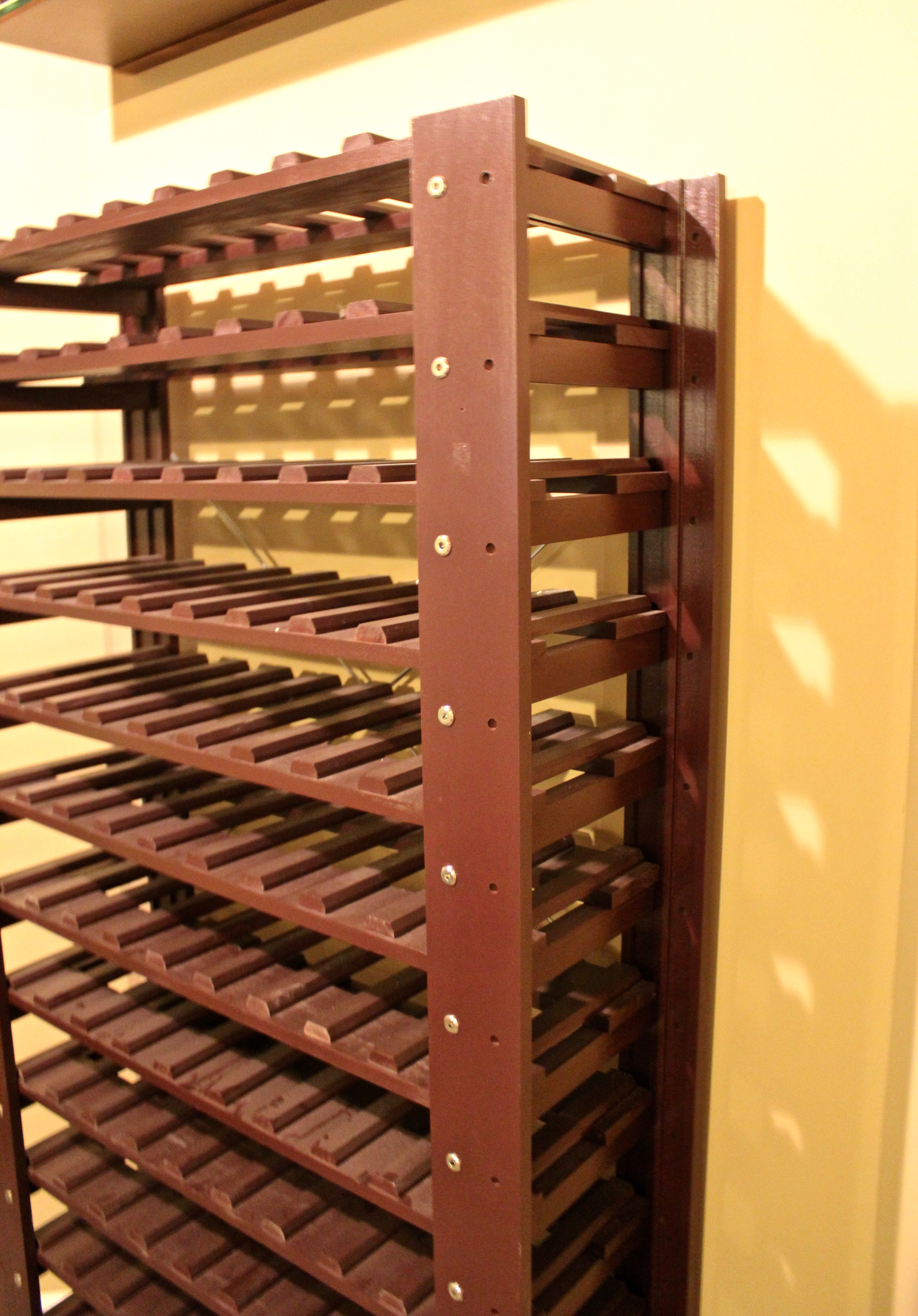 Swedish 126 Bottle Wine Rack EBTH