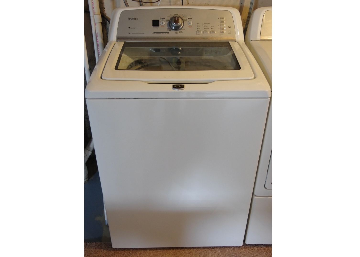 Bravos X Maytag MCT Washer EBTH