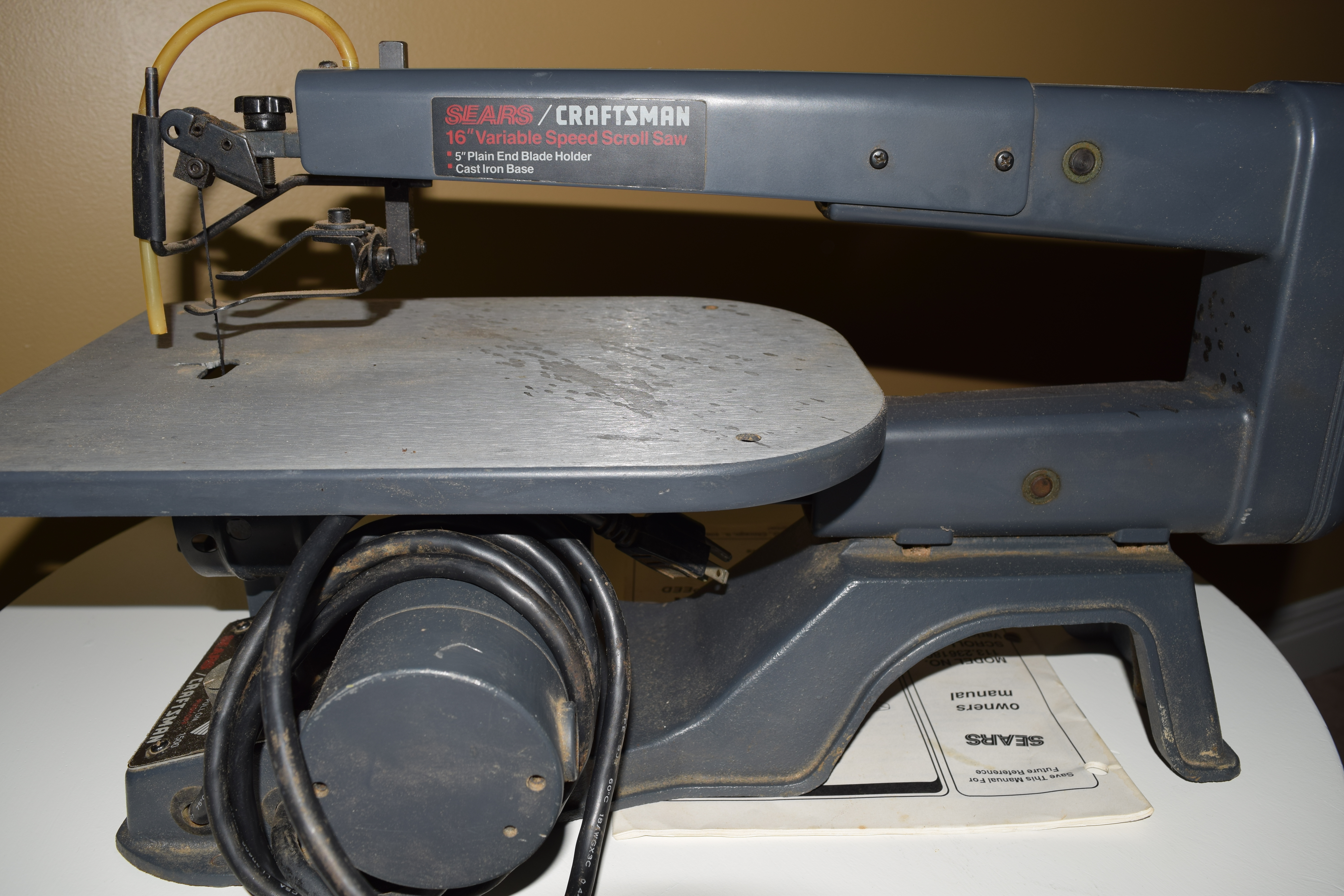 Sears Craftsman Variable Speed Electronic Scroll Saw EBTH