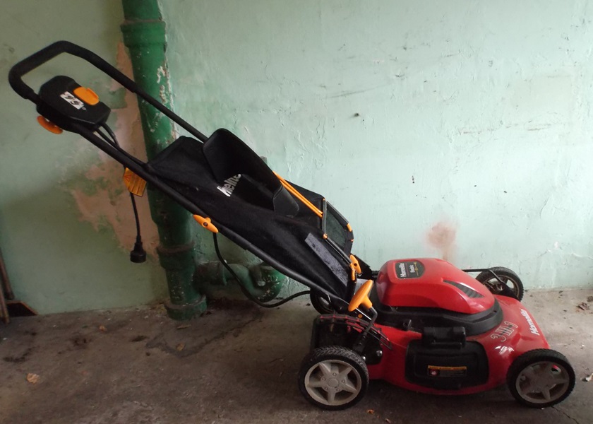 homelite electric lawn mower
