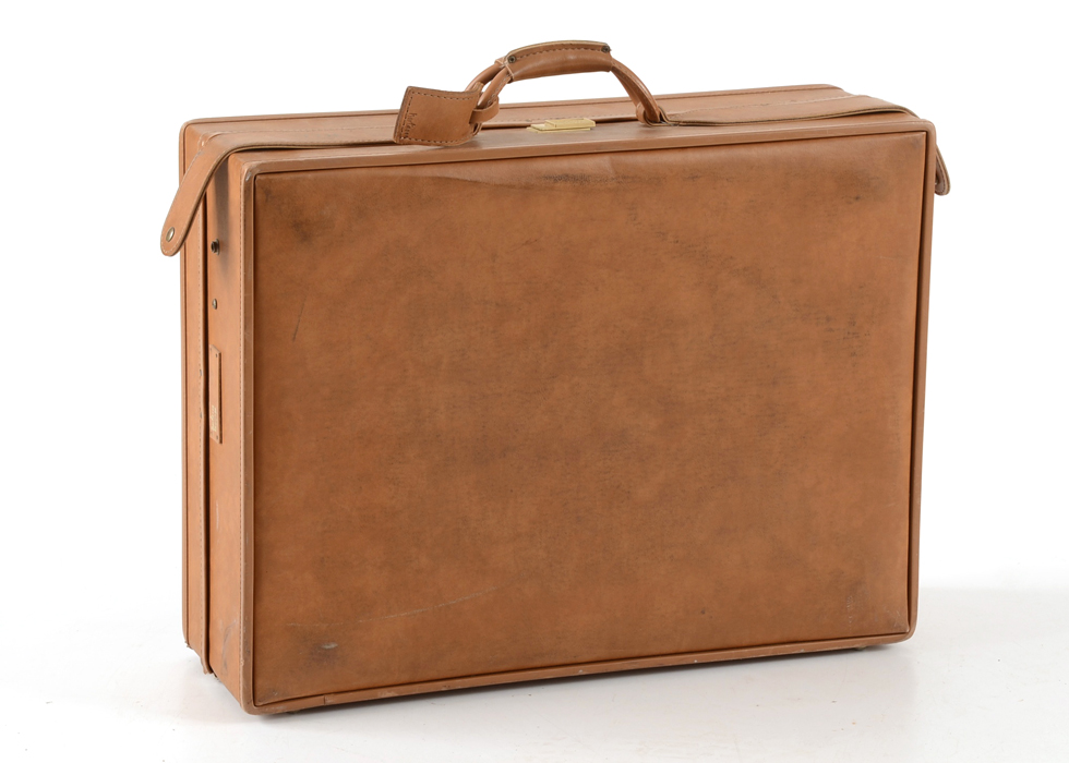 Vintage Hartmann Smooth Leather Luggage Case EBTH