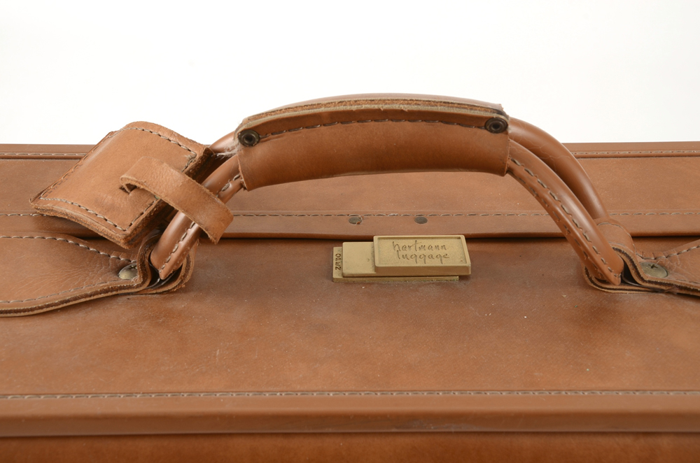 Vintage Hartmann Smooth Leather Luggage Case EBTH