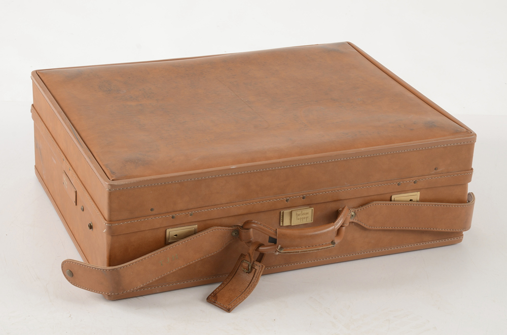 Vintage Hartmann Smooth Leather Luggage Case EBTH