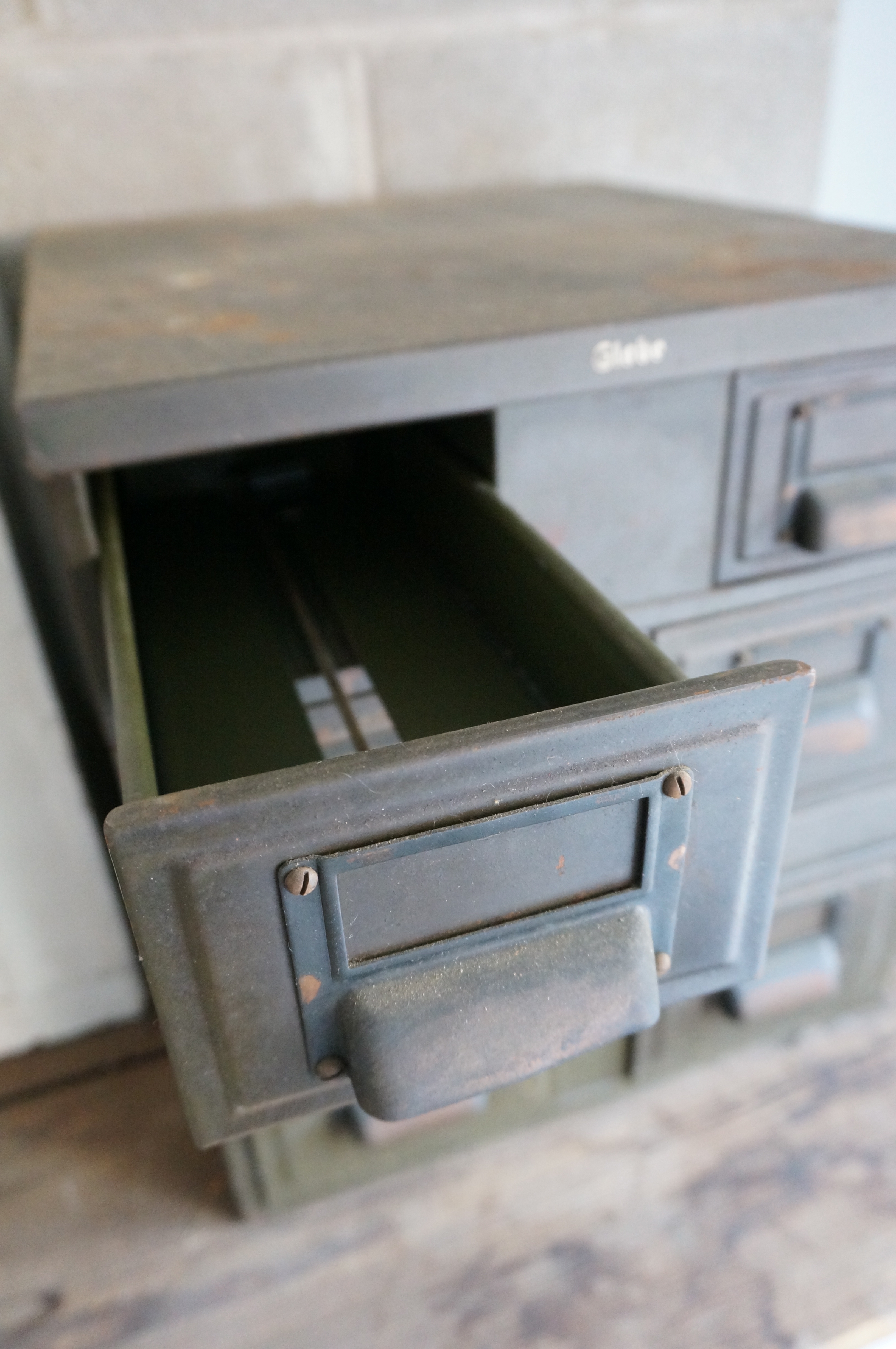 Vintage Globe Wernicke Card Catalog EBTH