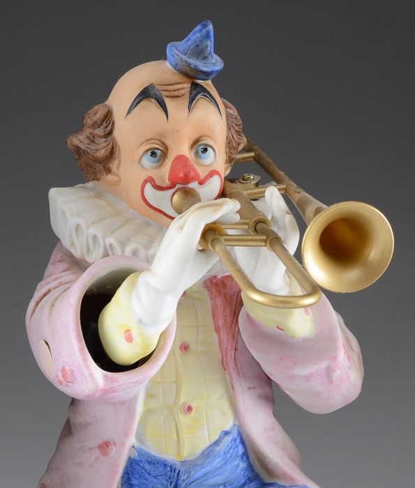 Three "Melody in Motion" Musical Clown Figurines EBTH
