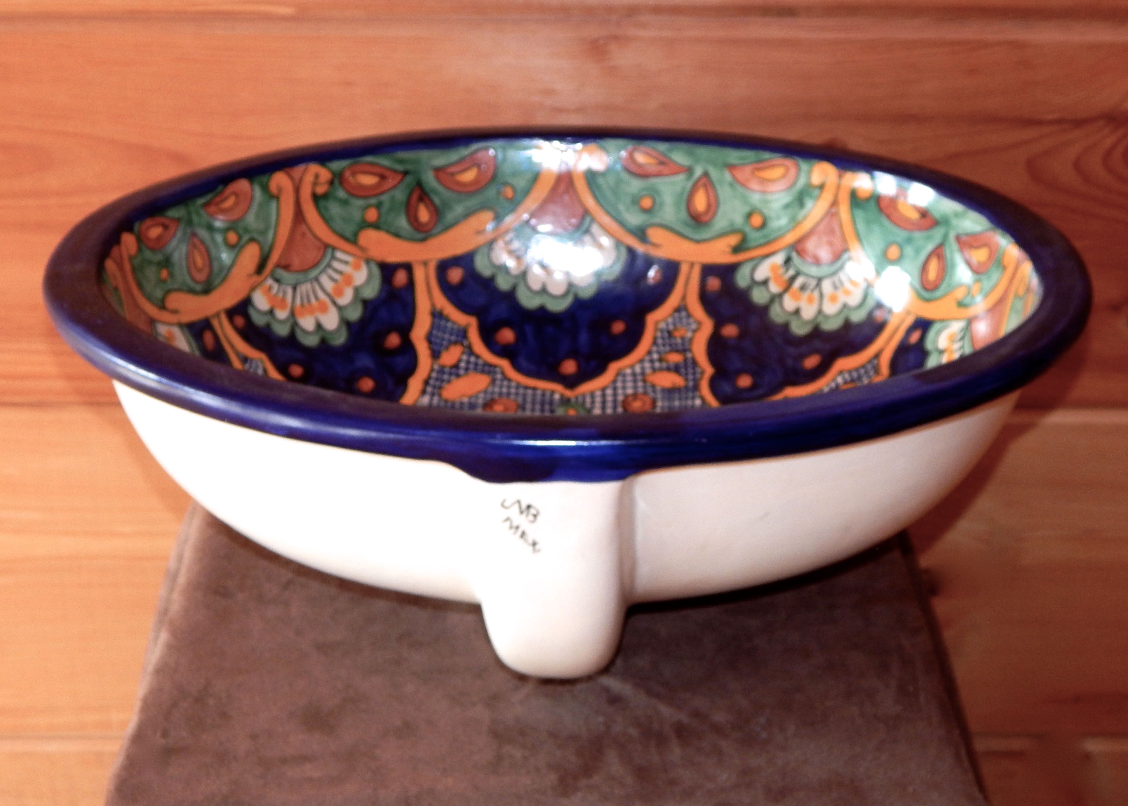 HandPainted Porcelain Sink EBTH