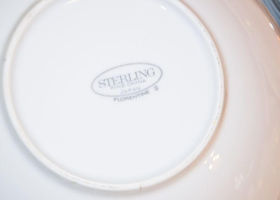 Sterling Fine China "Florentine" Set EBTH