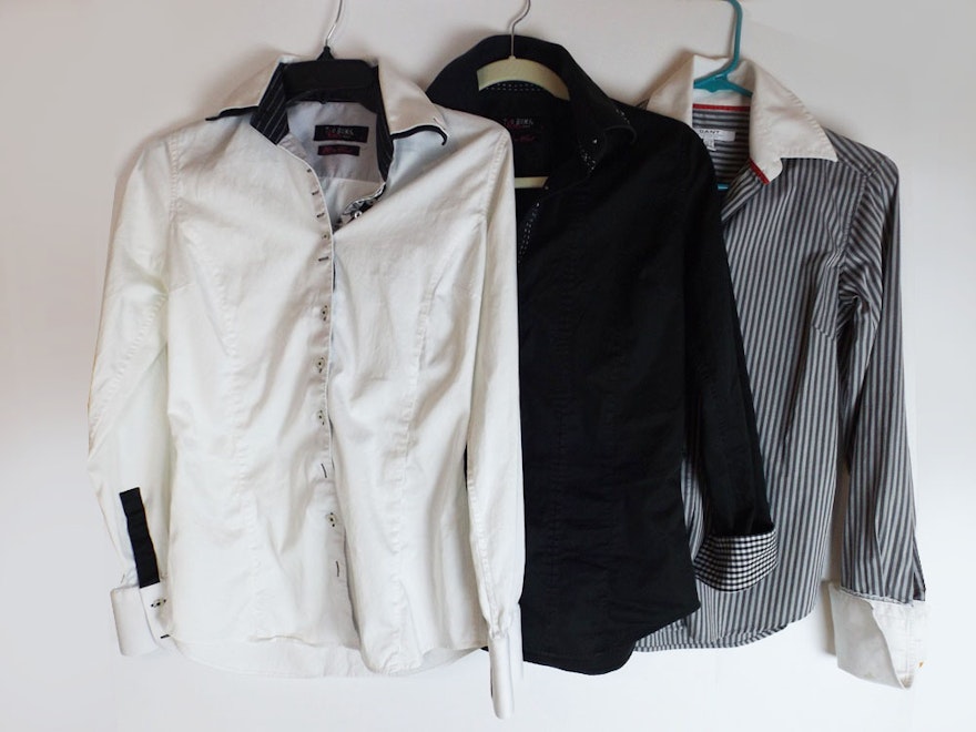 Ladies French Slim Cut Shirts and Gant Shirt EBTH