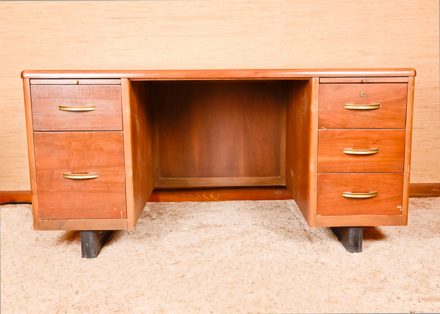 wood tanker desk