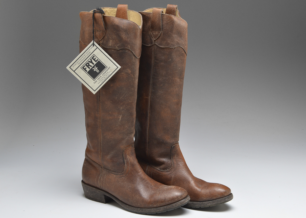 frye carson lug riding boots