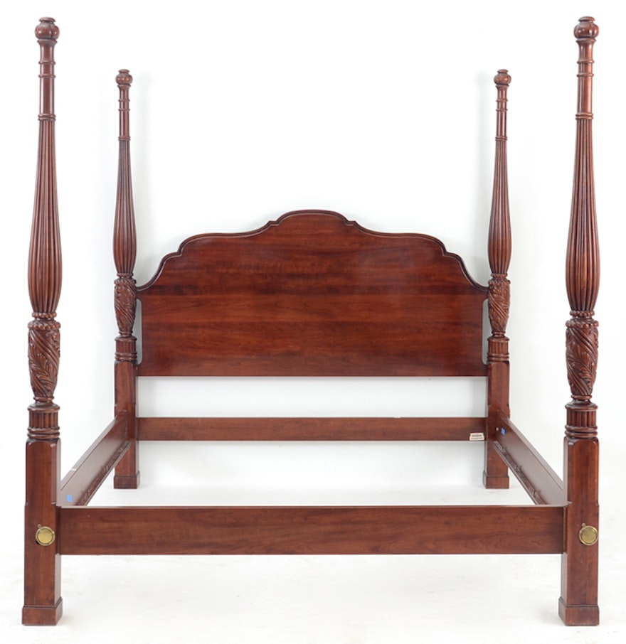 Knob Creek Cherry Four Poster King Bed : EBTH