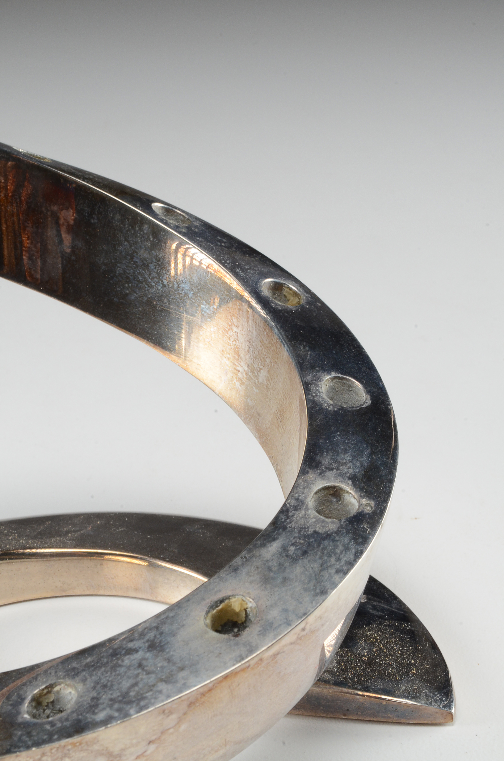 Dansk Spiral Silver Plated Candle Holder EBTH