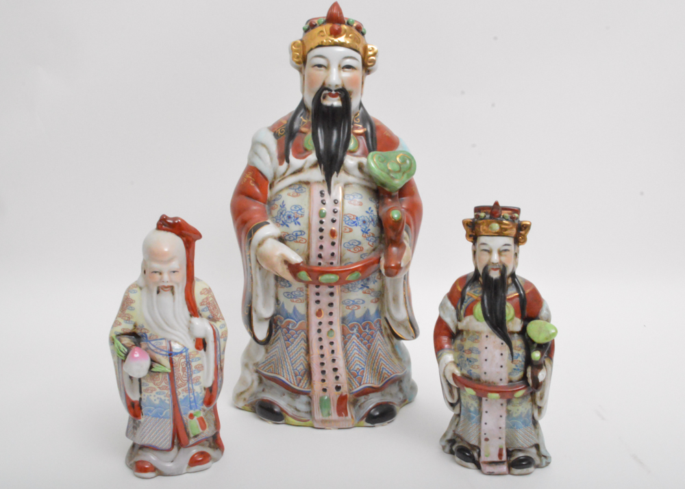 Porcelain Satsuma Japanese Figurines EBTH