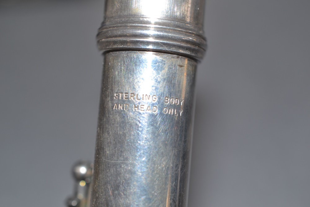 Armstrong Sterling Silver Flute Model 90 EBTH