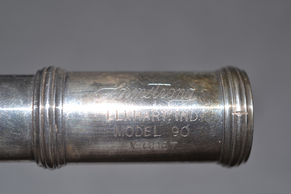 Armstrong Sterling Silver Flute Model 90 EBTH