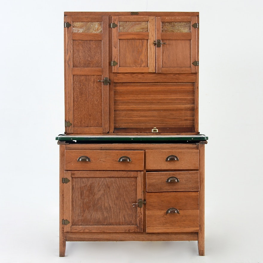 oak hoosier cabinetwilson kitchen cabinets