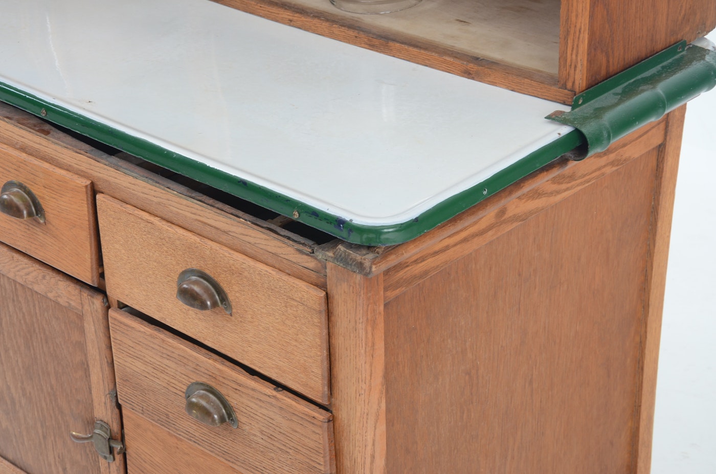 Oak Hoosier Cabinet by Wilson Kitchen Cabinets : EBTH Oak Hoosier Cabinet by Wilson Kitchen Cabinets : EBTH