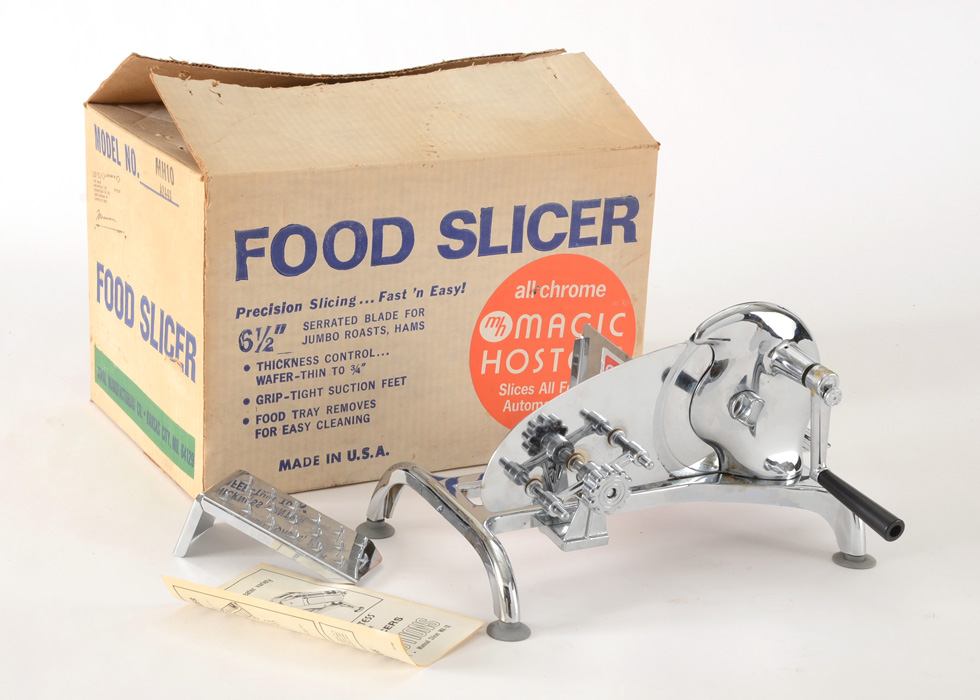 Chrome Magic Hostess Food Slicer EBTH