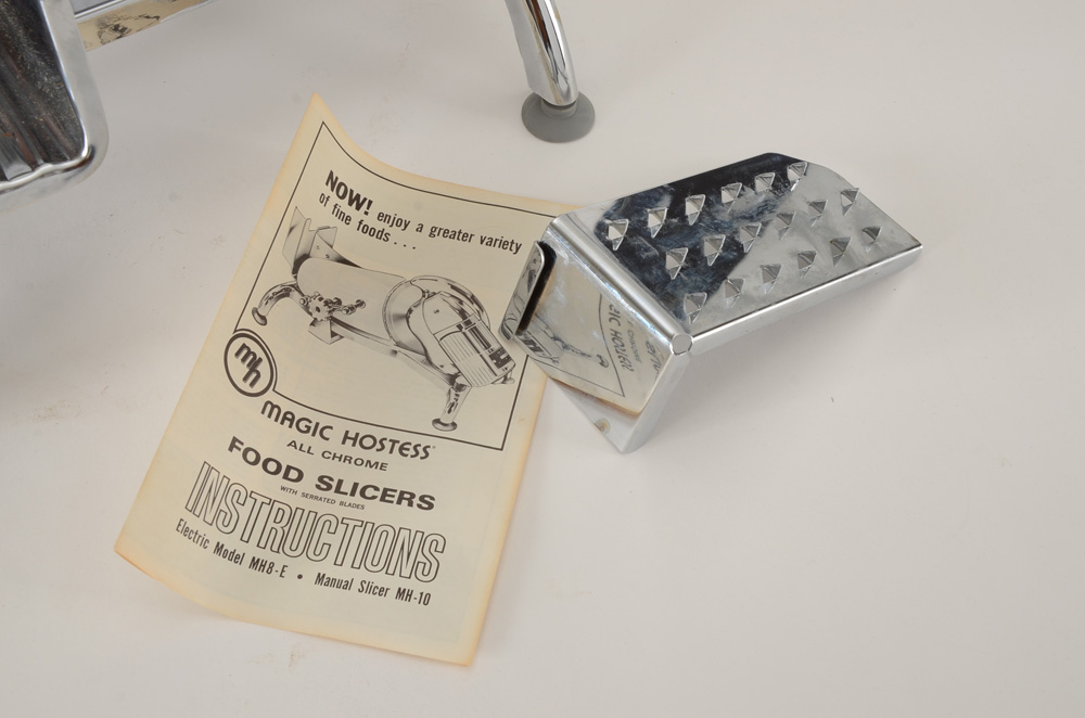 Chrome Magic Hostess Food Slicer EBTH
