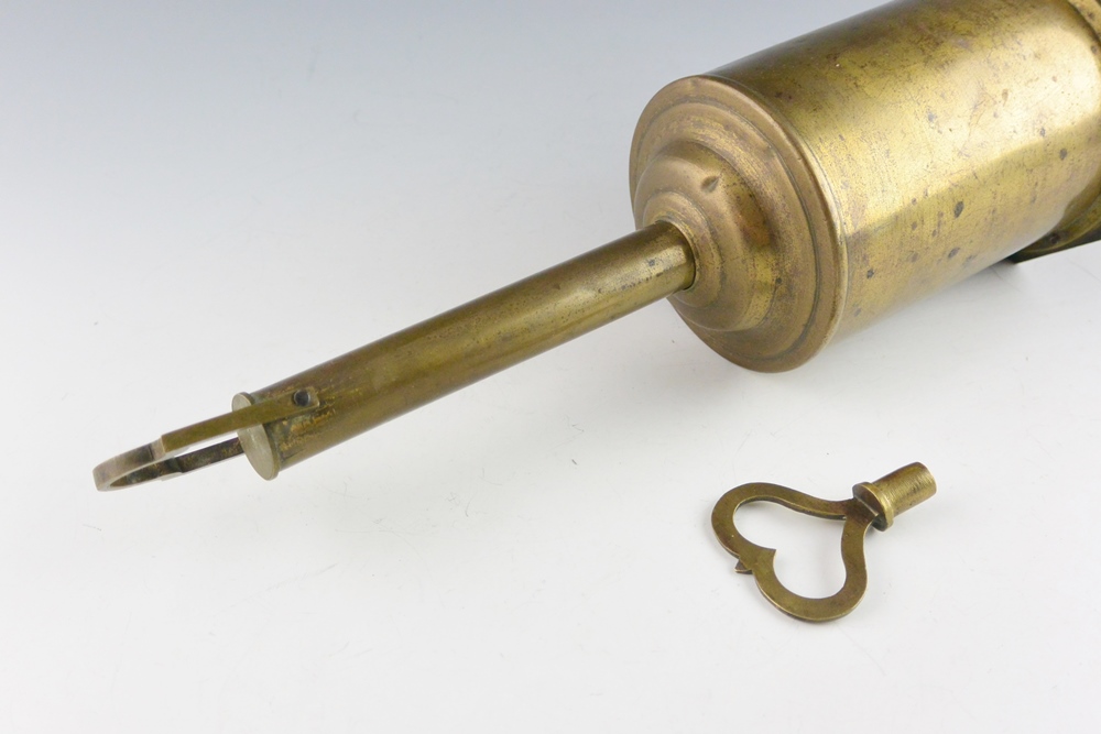 18501899 Solid Brass Roasting Spit Jack EBTH