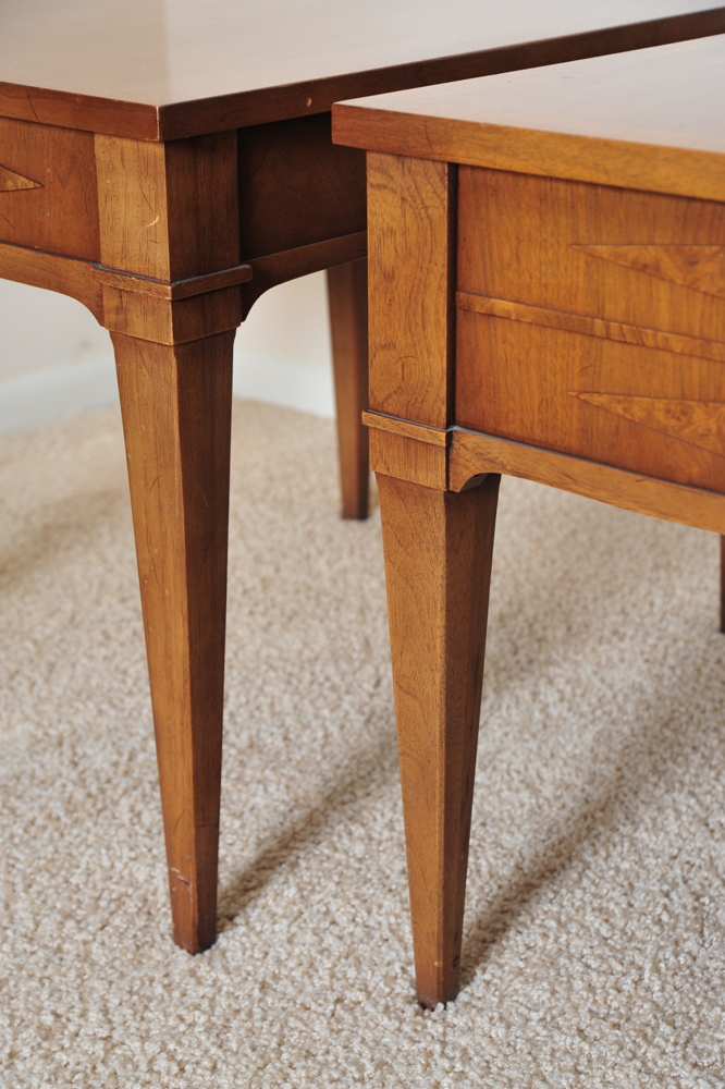 MidCentury Modern Style End Tables by Drexel EBTH