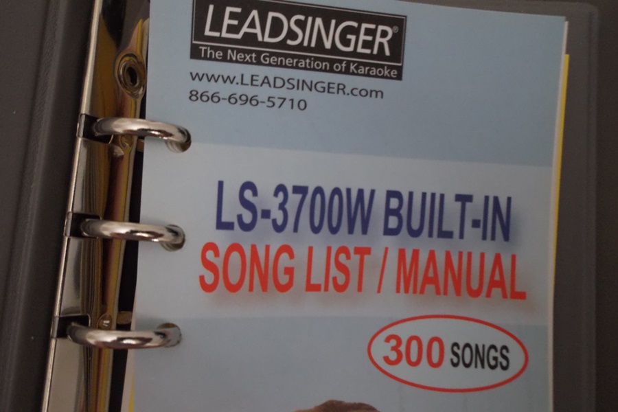Leadsinger LS3700W 300 Song Builtin Karaoke System EBTH