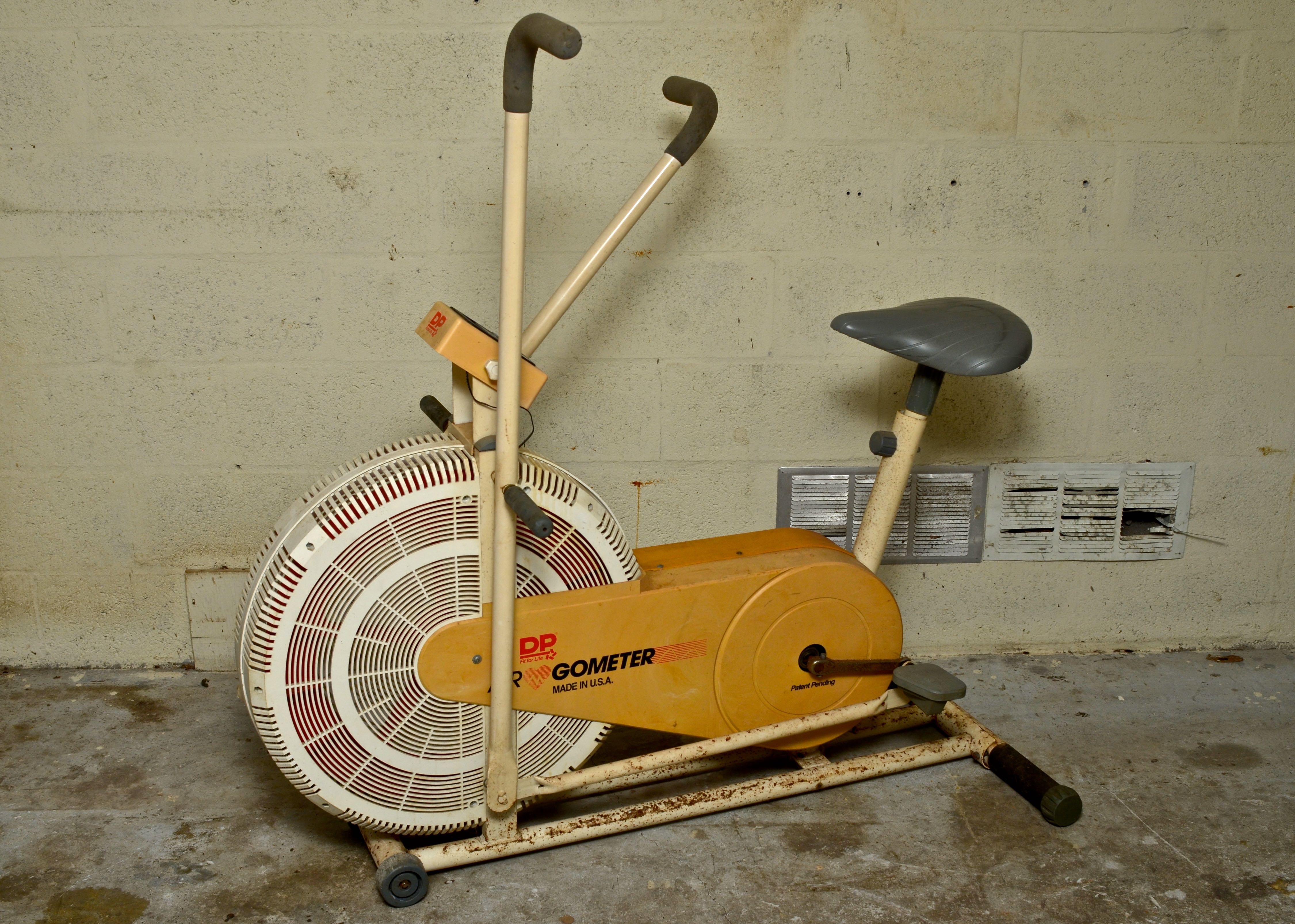 dp airgometer exercise bike for sale