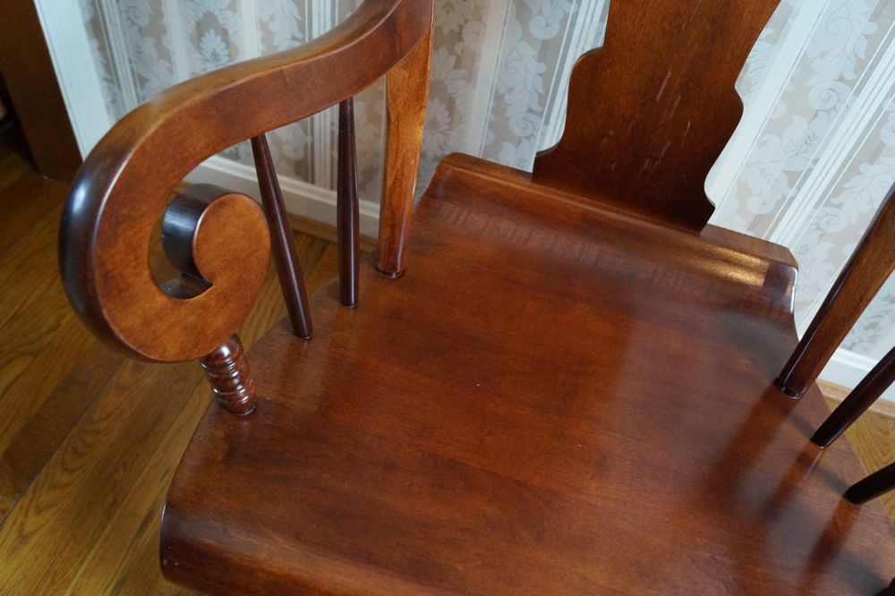 Vintage Tell City Solid Wood Rocking Chair EBTH