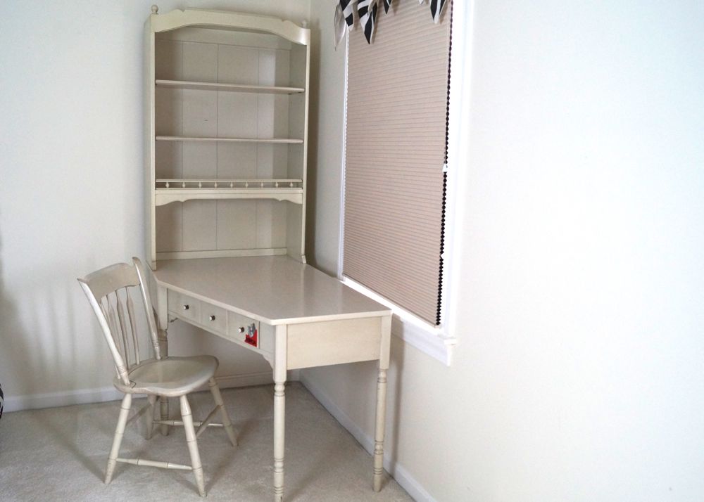 Ethan Allen Desk With Hutch And Chair Ebth