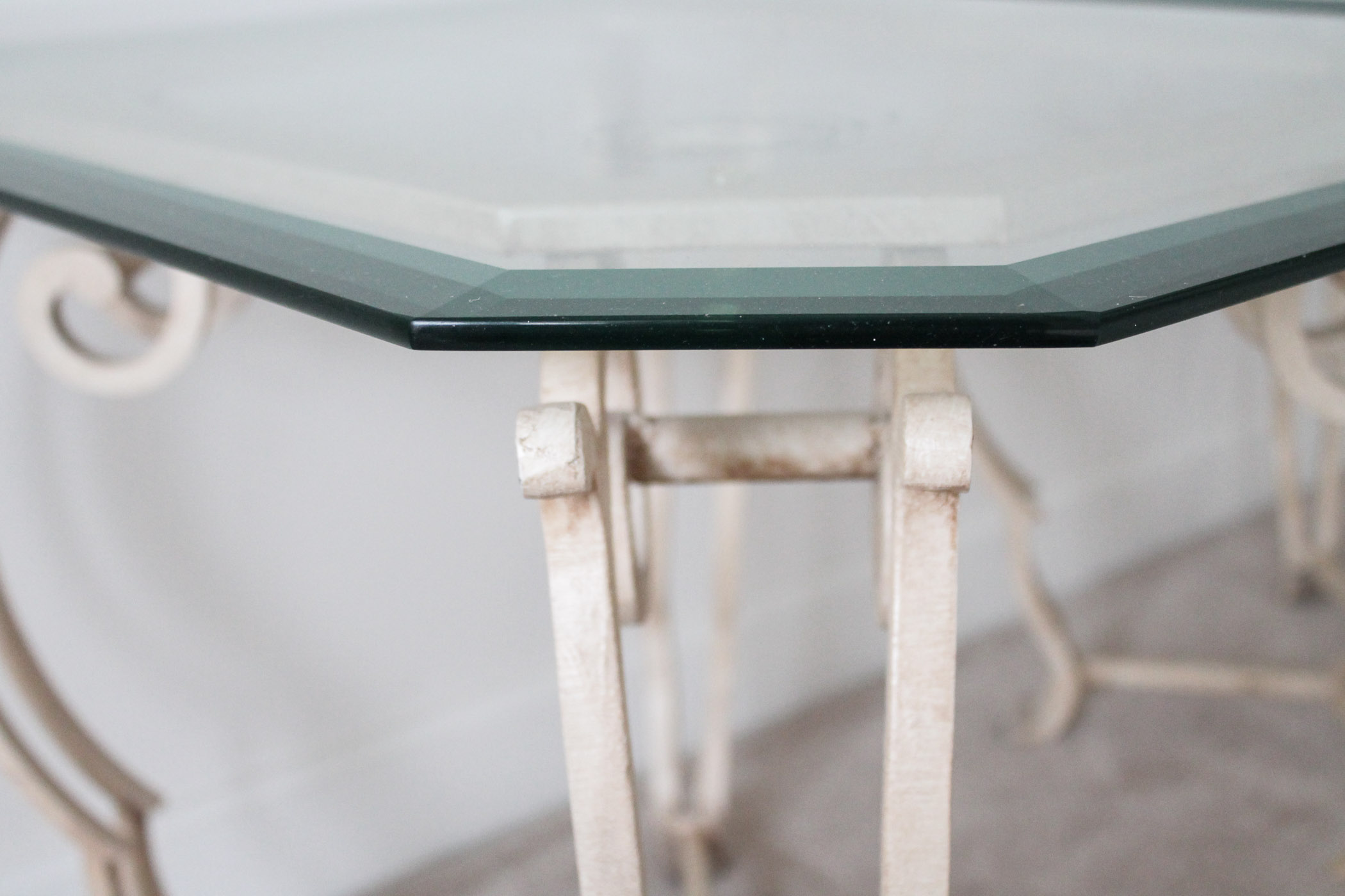 Beveled Glass End Tables EBTH