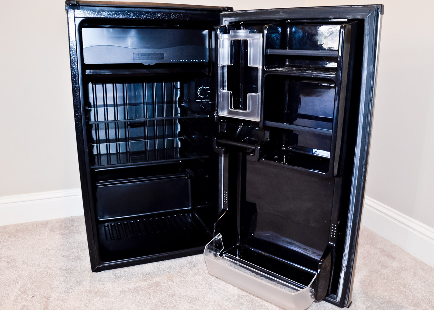 Sanyo Stainless Steel Mini Fridge EBTH