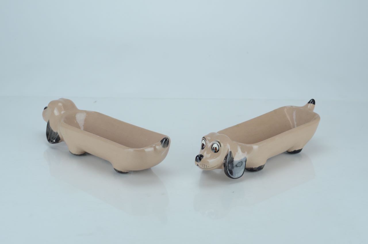 Whimsical Hot Dog Plates EBTH