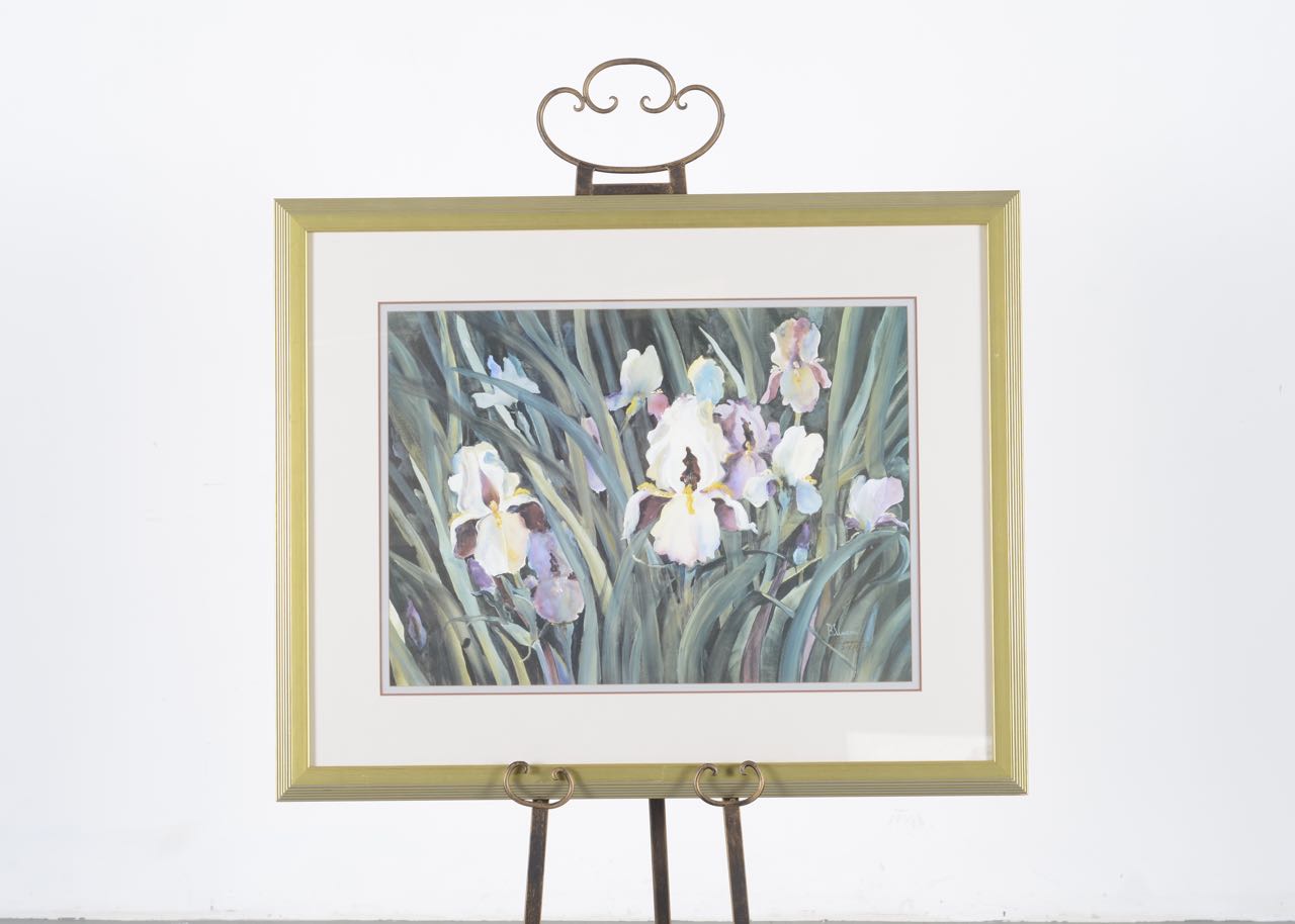 Limited Edition Signed Floral Print By B. Sumrall | EBTH