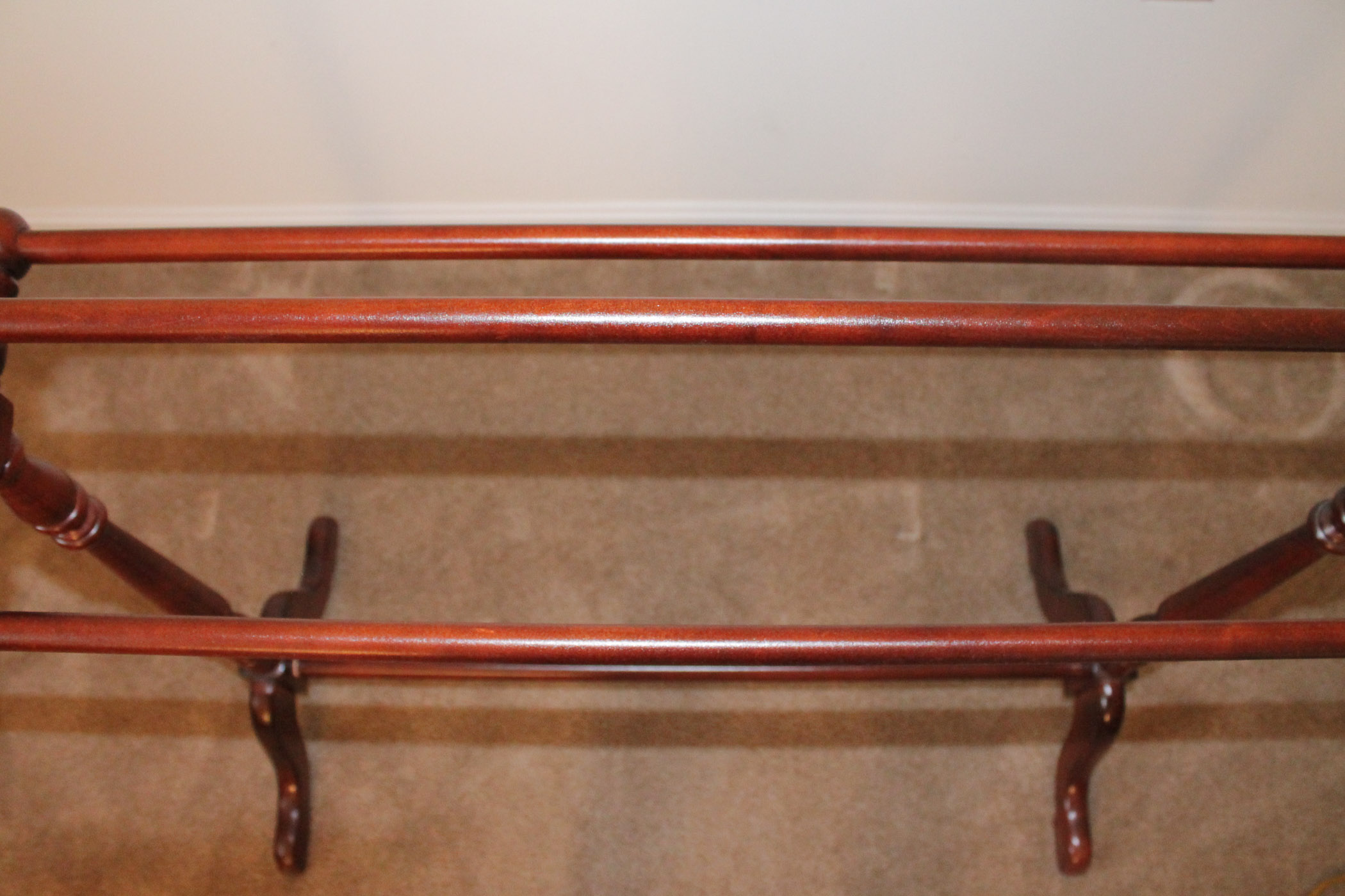 Vintage Cherry Quilt Rack EBTH