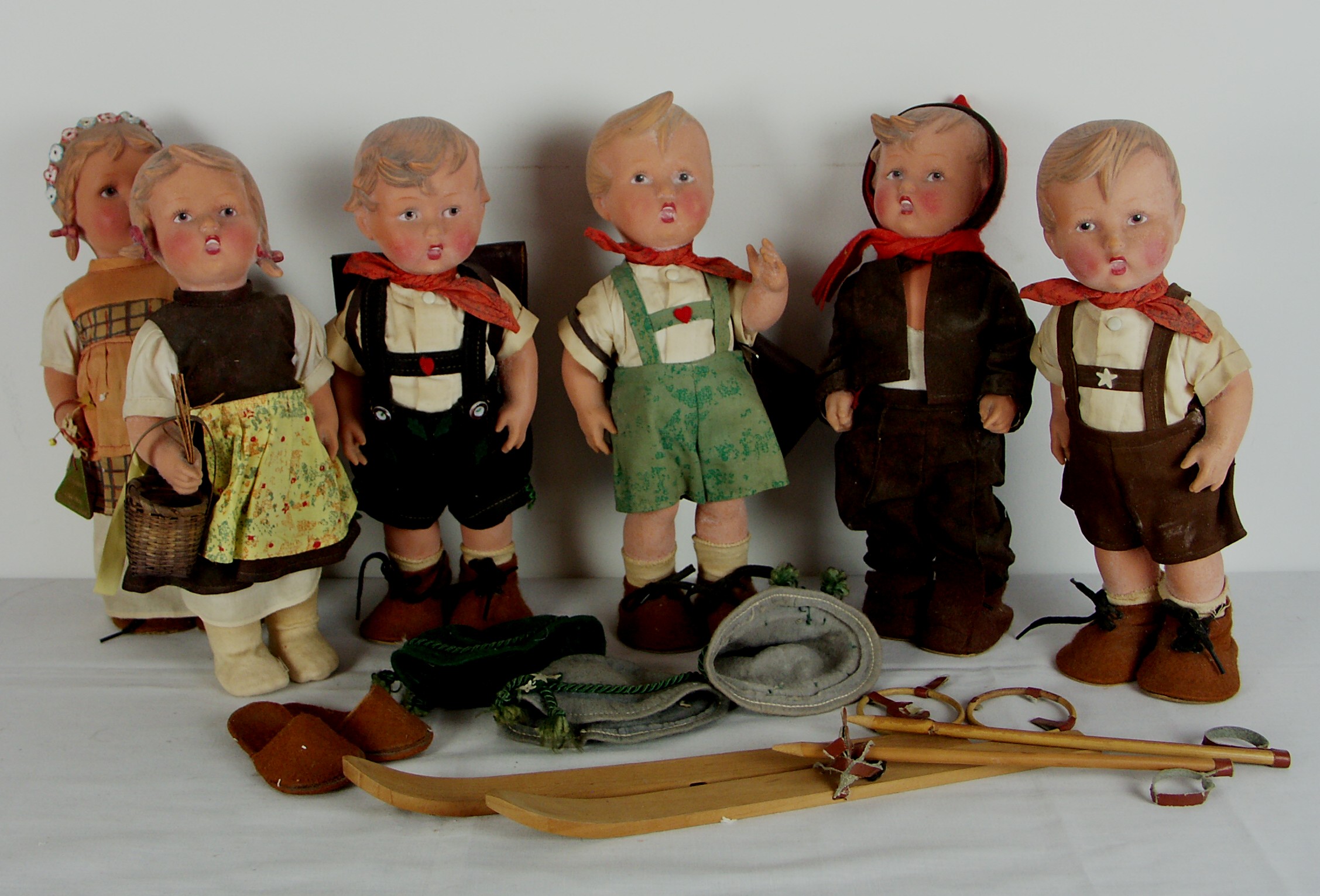 vintage hummel dolls