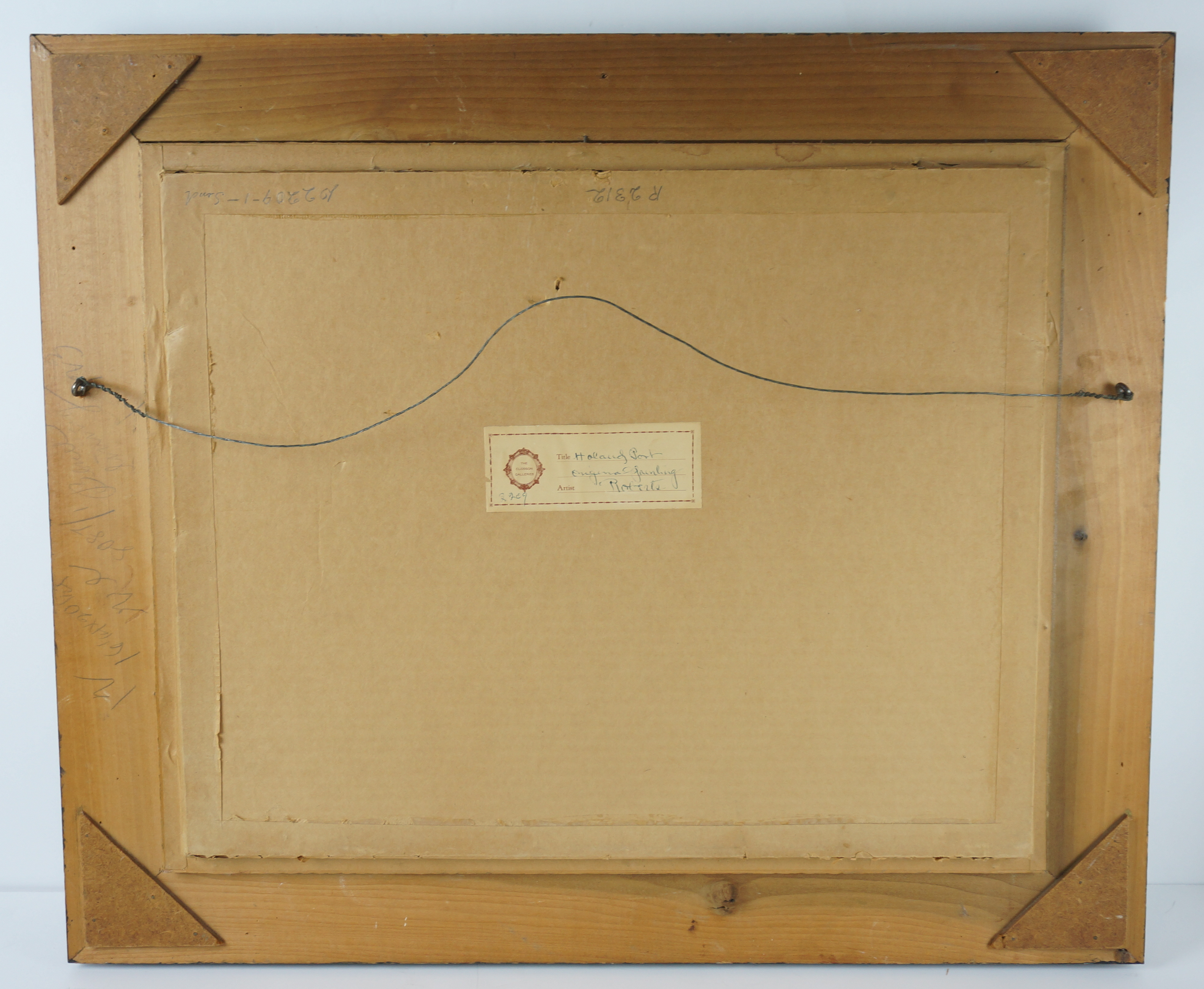 F. Roberts 'Holland Port' Oil on Canvas EBTH