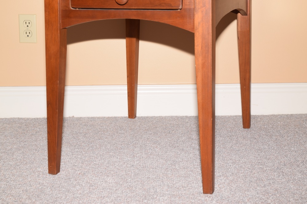 Ethan Allen Cherry End Tables EBTH