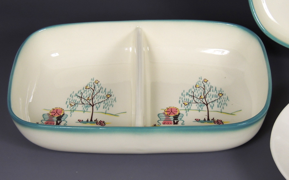 Brock California Pottery Forever Yours Serving Dishes EBTH