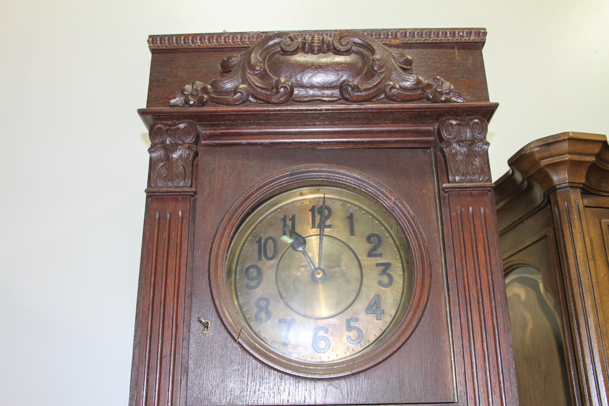 Divina Gong Early 20th C. Grandfather Clock EBTH