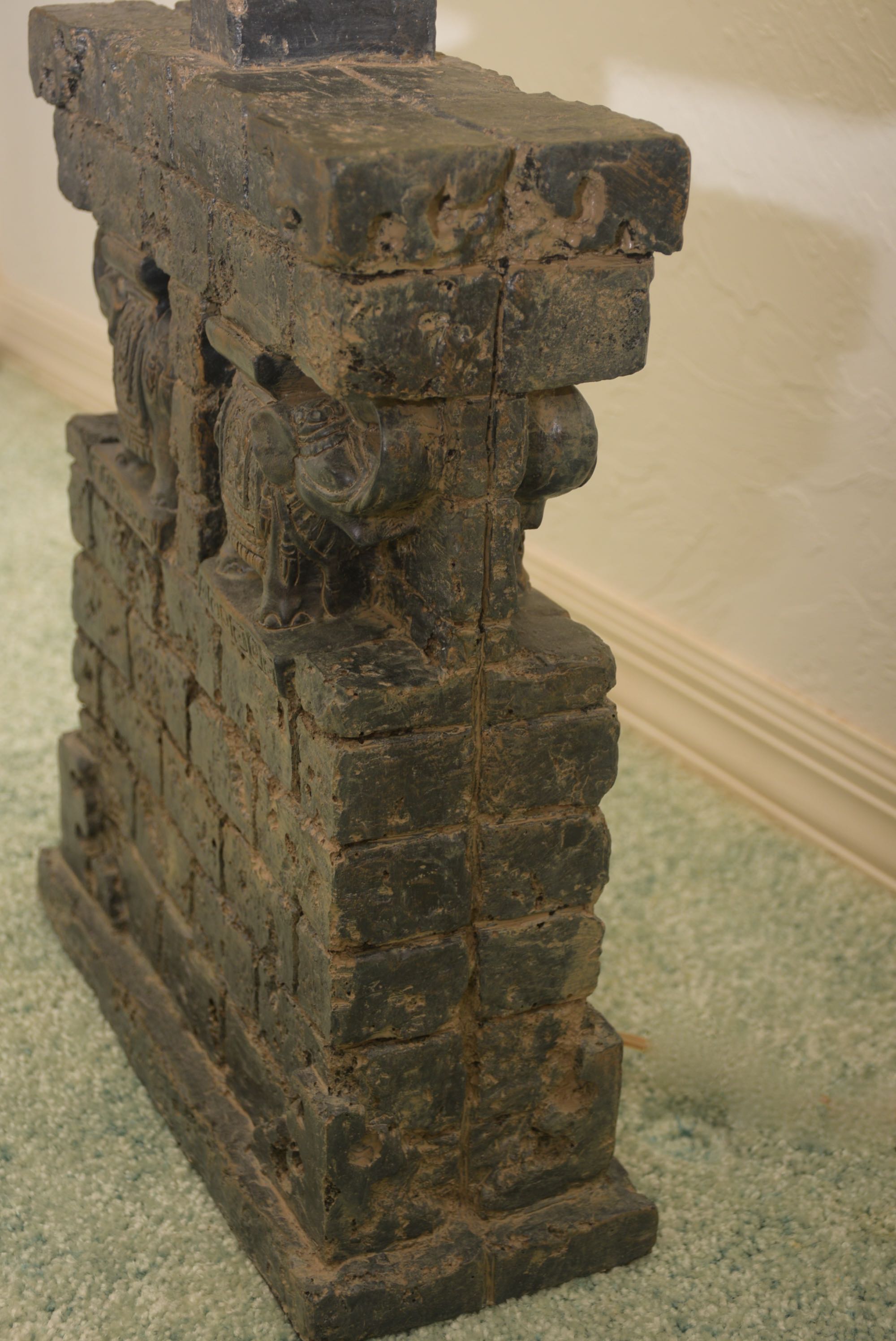 Elephants Stone Look Lamp by Cambridge Lamps EBTH