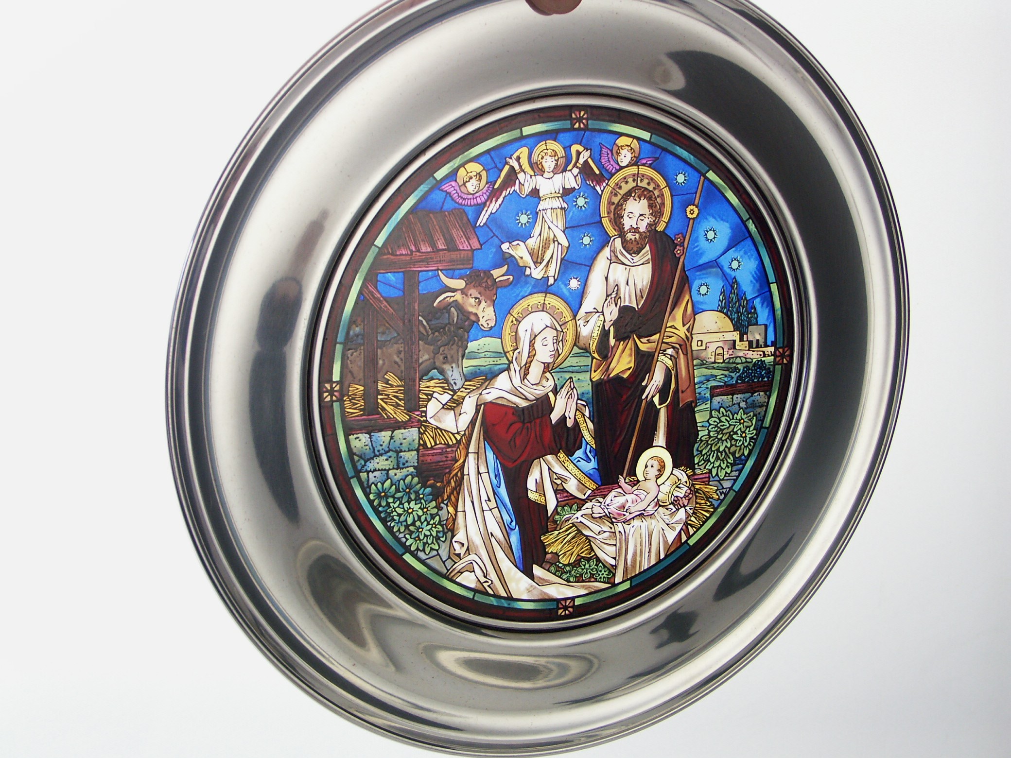Stained Glass Religious Collector's Plates EBTH