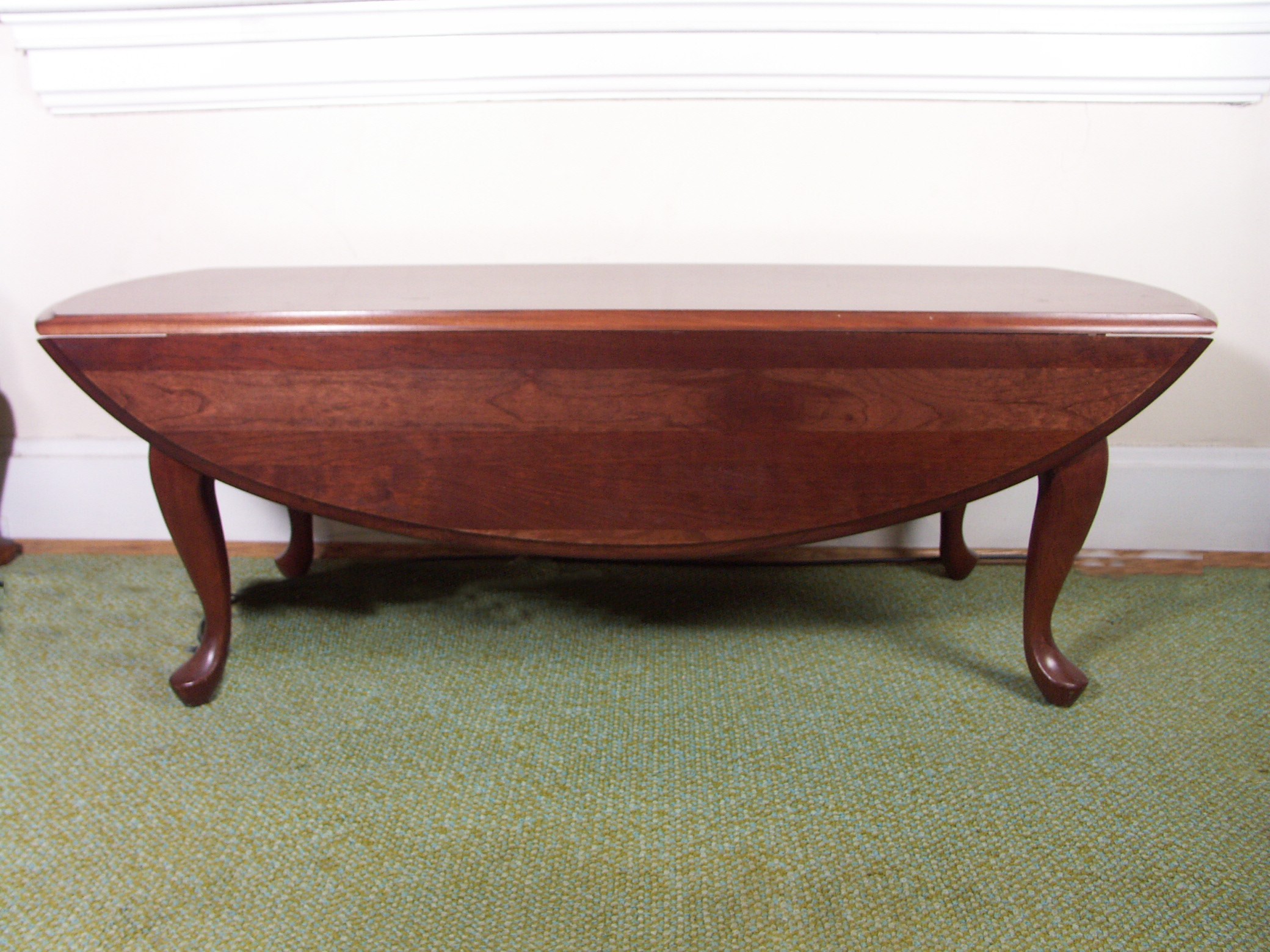 Cherry Drop Leaf Coffee Table EBTH