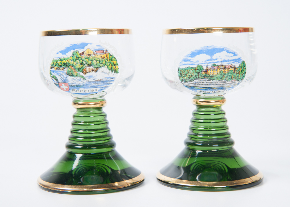 Grouping of German Cordial Glasses EBTH