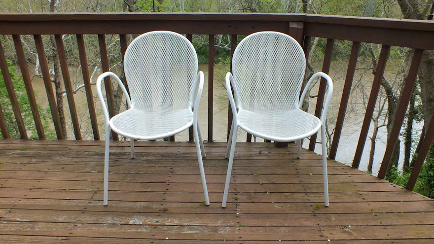 Pair Of Ronda Outdoor Patio Chairs From Emu Ebth