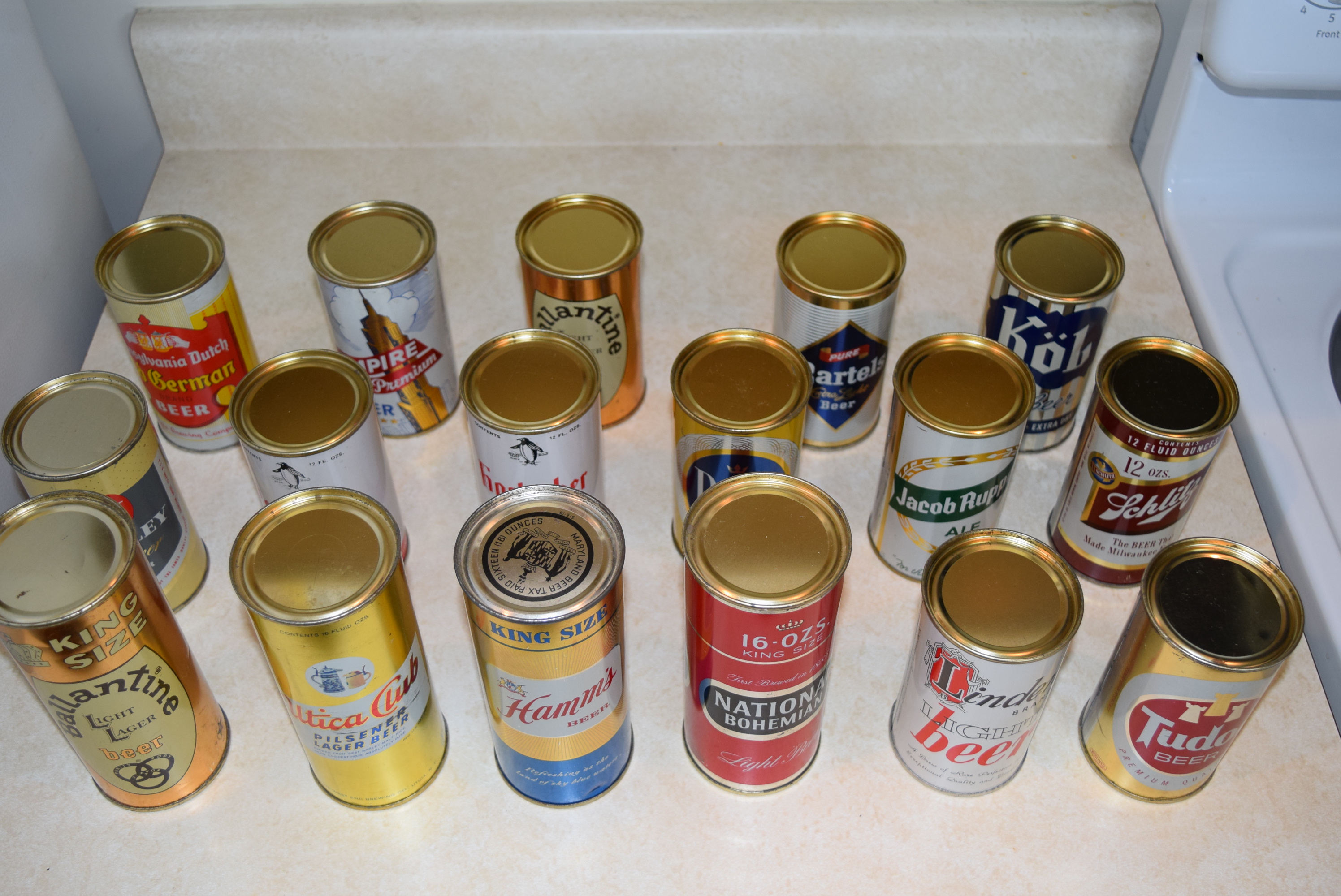 MidCentury Collectible Beer Cans EBTH