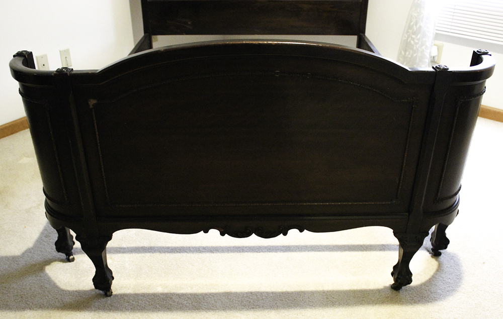 Antique Bed with WrapAround Footboard EBTH